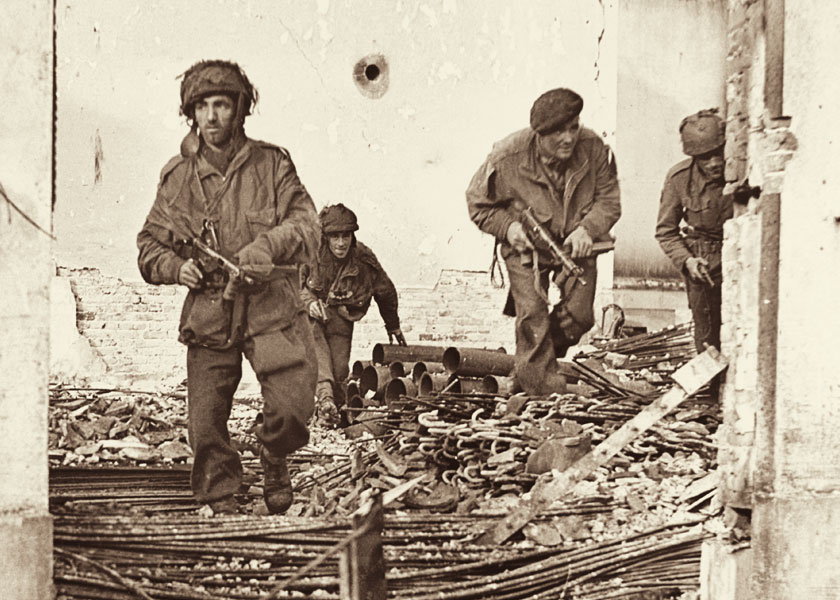 Men from C Company, 156 Parachute Battalion, Arnhem 1944